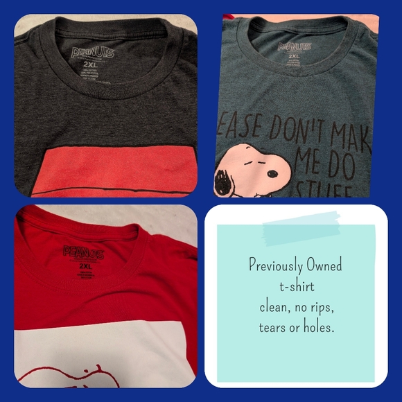 Peanuts Snoopy Graphic T-Shirts - Picture 2 of 3
